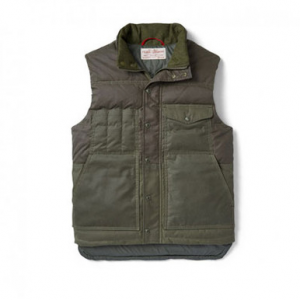 Filson Down Cruiser Vest Otter Green SM 10641, S