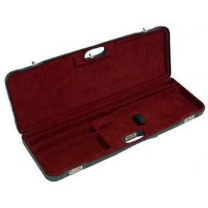 Negrini One Shotgun Two Barrels 36.5" Case Black/Red 1653LR/5003 in Black Exterior; Red Interior