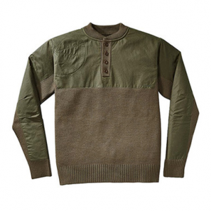 Filson Henley Guide Sweater PeatGreen XS FCO-008661 FIL-10692-PeatGreen-XS