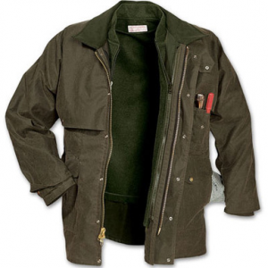 Filson SM Otter Green Shelter Cloth Packer Coat 10012 Jacket, S