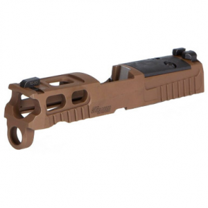 Sig Sauer P320 Subcompact 9mm 3.6" Bbl Pro-Cut R2 Optic Ready Coyote Brown Slide Assembly w/XRAY3 8900176