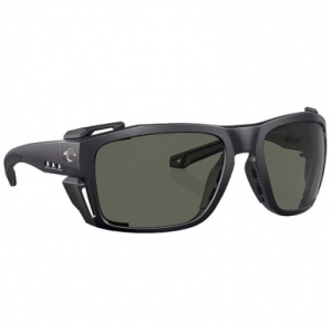 Costa Del Mar Costa King Tide 8 Black Pearl Frame Sunglasses w/Gray 580G Lenses 06S9111-91110460