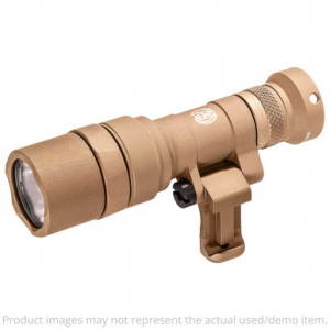 SureFire 500 LU Tan Mini Scout Light Pro w/Picatinny Rail/M-LOK Swivel Mount Slightly Scratched & No Box M340C-TN-PRO UA5372