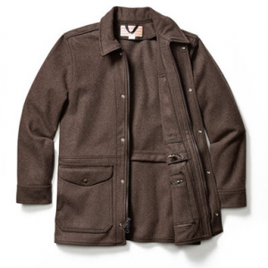 Filson Wool Weekender Jacket - Brown SM, S