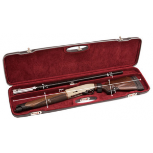 Negrini One Gun Semi-Auto/Pump 36" Case Black/Red 1607ALR/4791 in Black Exterior; Red Interior