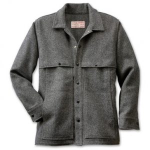 Filson Wool Cape Coat Gray LG 10048 Jacket, L