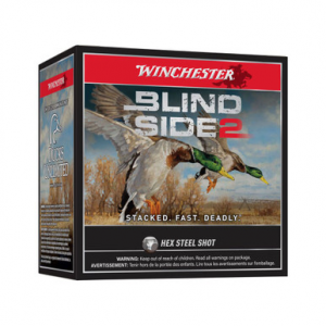 Winchester 12ga 3" #2 Blind Side Hex 1-3/8oz Shells Case of 250 XBS1232