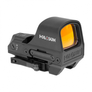 Holosun HS510C Like New Demo Multi-Reticle Circle Dot Open Reflex Sight w/ Solar Failsafe, Shake Awake, and QD Mount - HS510C HS510C__LN