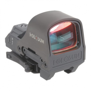Holosun HS510C Multi-Reticle Circle Dot Open Reflex Sight w/ Solar Failsafe, Shake Awake, and QD Mount HS510C Small Paint Chips on Bottom UA2718