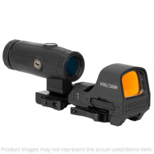 Holosun HS510C Multi-Reticle Circle Dot Open Reflex Sight w/Solar Failsafe, Shake Awake, & QD Mount HS510C - Light Scratches/Mount Marks UA6298