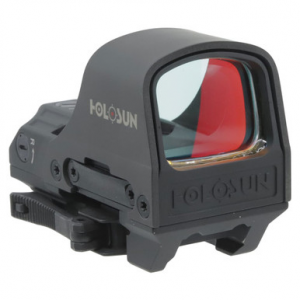 Holosun HS510C Multi-Reticle Circle Dot Open Reflex Sight w/Solar Failsafe, Shake Awake, & QD Mount HS510C - Light Scratches on Bottom UA2972