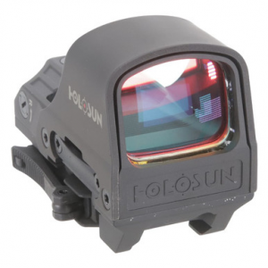 Holosun HS510C Multi-Reticle Circle Dot Open Reflex Sight w/Solar Failsafe, Shake Awake, & QD Mount HS510C - Light Chips in Anodizing UA2779