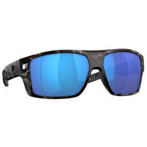Costa Del Mar Costa Diego Tiger Shark Frame Sunglasses w/Blue Mirror 580G Lenses 06S9034-90343162