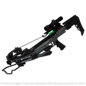 Xpedition Archery Scrapeline390X Sniper Gray Crossbow XACW1001 - Excellent Condition - No Bolts UA6324