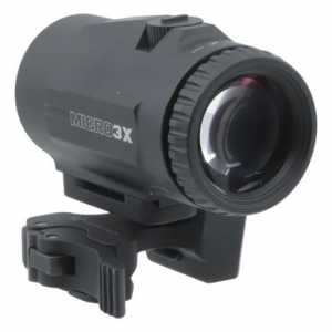 Vortex Micro 3x Magnifier w/Quick Release Flip Mount V3XM - Mounted UA2957