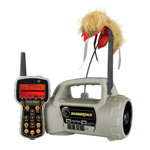 FOXPRO Hammer Jack Digital Game Call with TX915 Transmitter and FOXJACK 4 Mountable Decoy