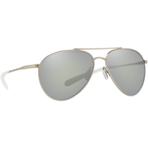Costa Del Mar Costa Piper Velvet Silver Frame Sunglasses w/ Gray Silver Mirror 580G Lenses PIP-183-OSGGLP