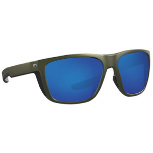 Costa Del Mar Costa Ferg Moss Metallic Frame Sunglasses w/Blue Mirror 580G Lenses 06S9002-90023859