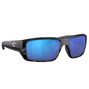 Costa Del Mar Costa Fantail Pro Tiger Shark Frame Sunglasses w/Blue Mirror 580G Lenses 06S9079-90791360