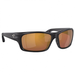 Costa Del Mar Costa Jose Pro Matte Black Frame Sunglasses w/Gold Mirror 580G Lenses 06S9106-91061162