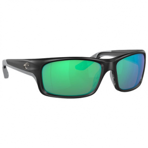 Costa Del Mar Costa Jose Pro Matte Black Frame Sunglasses w/Green Mirror 580G Lenses 06S9106-91060262
