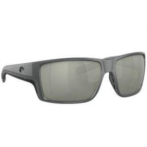 Costa Del Mar Costa Reefton Pro Gray Sunglasses w/Gray Silver Mirror 580G Lenses 06S9080-90800963