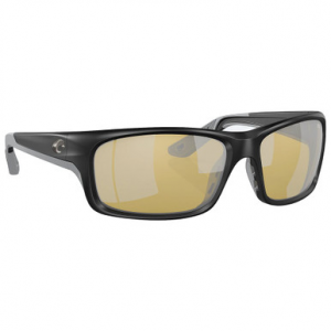 Costa Del Mar Costa Jose Pro Matte Black Frame Sunglasses w/Sunrise Silver Mirror 580G Lenses 06S9106-91060562