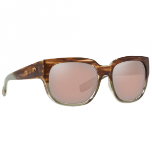 Costa Del Mar Costa Waterwoman II Shiny Ocean Jade Sunglasses w/Copper Silver Mirror 580G Lenses 06S9004-90040858
