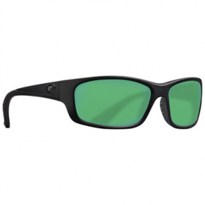 Costa Del Mar Costa Jose Blackout Frame Sunglasses w/Green Mirror 580G Lenses 06S9023-90231462