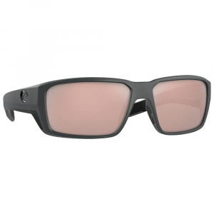 Costa Del Mar Costa Fantail Pro Matte Gray Sunglasses w/Copper Silver Mirror 580G Lenses 06S9079-90791160