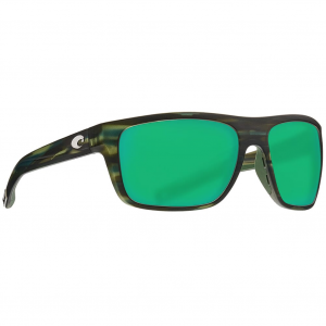 Costa Del Mar Costa Broadbill Matte Reef Frame Sunglasses w/Green Mirror 580G Lenses 06S9021-90213061