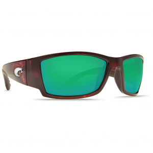 Costa Del Mar Costa Corbina Tortoise Frame Sunglasses w/Green Mirror 580G Lenses 06S9057-90571562