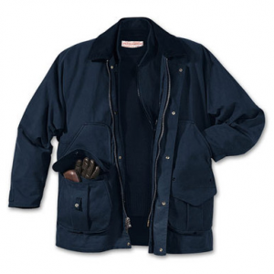 Filson SM Navy Shelter Cloth Outfitter Coat 10015 Jacket, S