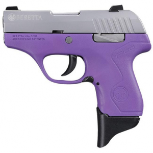 Beretta Pico Inox Lavender .380 ACP DA 6rd Pistol JMP8D85