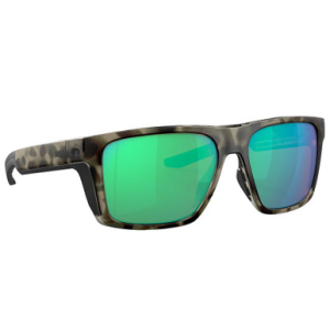Costa Del Mar Costa Lido Wetlands Sunglasses w/Green Mirror 580G Lenses 06S9104-91040657