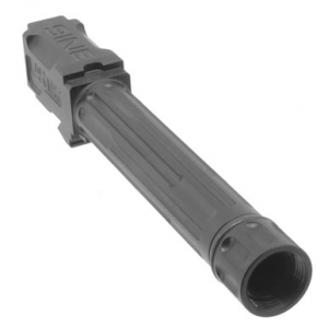 Lantac 9INE G19 Fluted Threaded Black Bbl 01-GB-G19-TH-BLK
