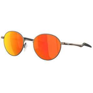 Oakley Terrigal Satin Pewter w/PRIZM Ruby Polarized Lenses OO4146-0351