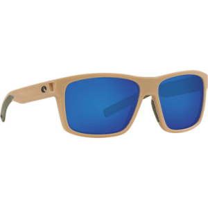 Costa Del Mar Costa Slack Tide Sand Frame Sunglasses w/ Blue Mirror 580G Lenses SLT-248-OBMGLP