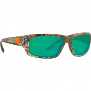 Costa Del Mar Costa Fantail Realtree Xtra Camo Frame Sunglasses w/Green Mirror 580G Lenses 06S9006-90065059