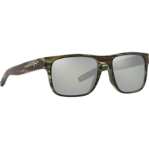 Costa Del Mar Costa Spearo Matte Reef Frame Sunglasses w/ Gray Silver Mirror 580G Lenses SPO-253-OSGGLP