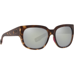 Costa Del Mar Costa Waterwoman Matte Shadow Tortoise Frame Sunglasses w/ Gray Silver Mirror 580G Lenses WTW-249-OSGGLP