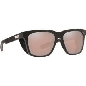 Costa Del Mar Costa Untangled Pescador Net Gray w/Black Rubber + Side Shields Sunglasses w/ Copper Silver Mirror 580G Lenses UC1S-00G-OSCGLP