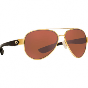 Costa Del Mar Costa South Point Gold Frame Sunglasses w/ Copper 580G Lenses SO-26-OCGLP