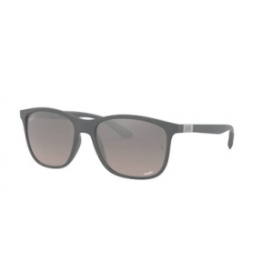 Ray-Ban Chromance Sand Grey Grey Mirror Silver Polar ORB60175J56