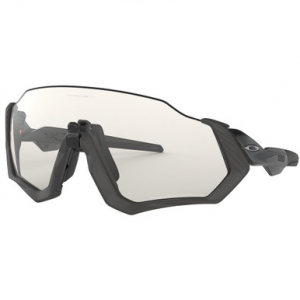 Oakley Flight Jacket Steel and Black Ink w/Photochromic Lenses OO9401-0737 in Steel/Black Ink
