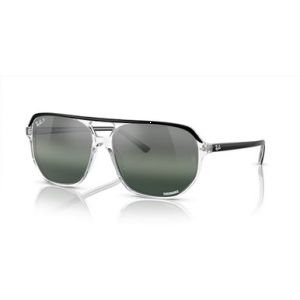 Ray-Ban Bill One Black on Transparent Polar Clear Gradient Dark Blue