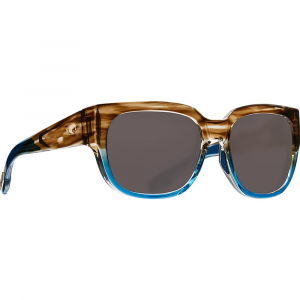 Costa Del Mar Costa Waterwoman Shiny Wahoo Frame Sunglasses w/Gray 580G Lenses 06S9019-90191855