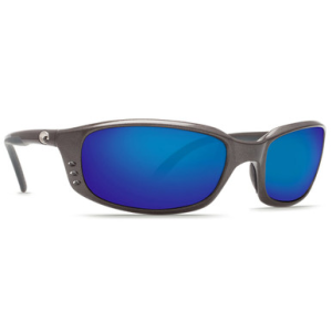 Costa Del Mar Costa Brine Gunmetal Frame Sunglasses w/Blue Mirror 580G Lenses 06S9017-90171959