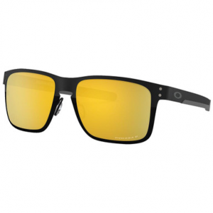 Oakley Holbrook Metal Midnight Polished Black w/PRIZM 24K Polarized Lenses OO4123-2055