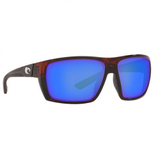 Costa Del Mar Costa Hamlin Tortoise Frame Sunglasses w/ Blue Mirror 580G Lenses HL-10-OBMGLP